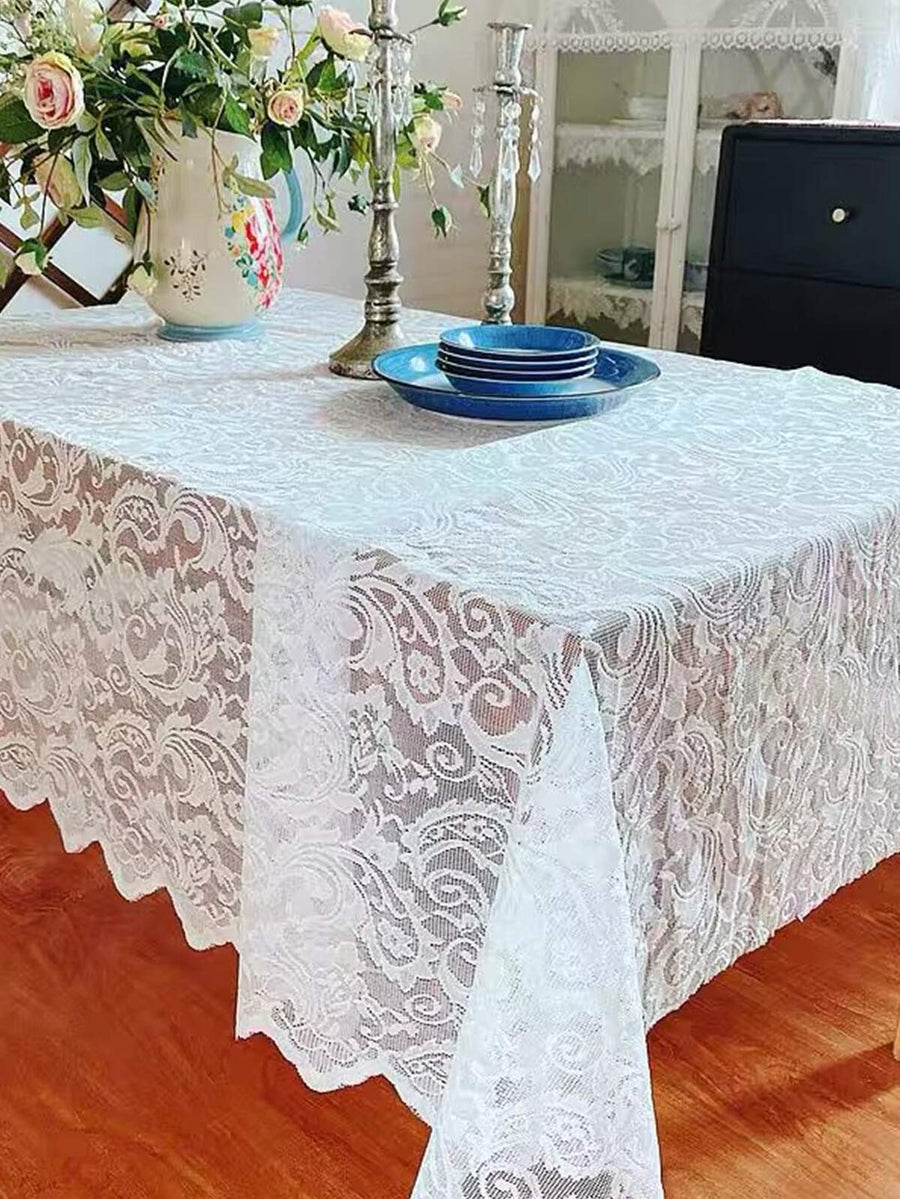 Lace Embroidery Tablecloth